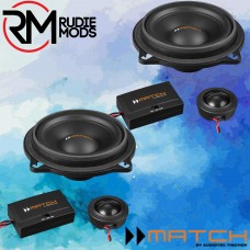 MATCH UP C42BMW-FRT.1 Component Speaker Upgrade - BMW E90 3-Series Saloon 05-11